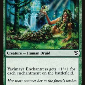 Commander 2018 - 167 - Yavimaya Enchantress - Common - G - Non-foil (Front)