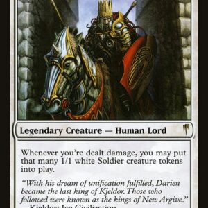 The List - CSP-4 - Darien, King of Kjeldor - Rare - W - Non-foil (Front)