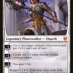 Theros Beyond Death Promos - 14p - Elspeth, Sun's Nemesis - Mythic - W - Non-foil - Promo (Front)