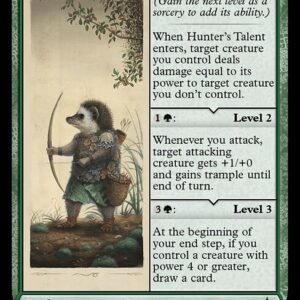 Bloomburrow - 179 - Hunter's Talent - Uncommon - G - Non-foil (Front)