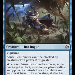 Bloomburrow Promos - 41p - Azure Beastbinder - Rare - U - Foil - Promo (Front)
