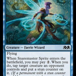 Wilds of Eldraine - 68 - Snaremaster Sprite - Common - U - Non-foil (Front)