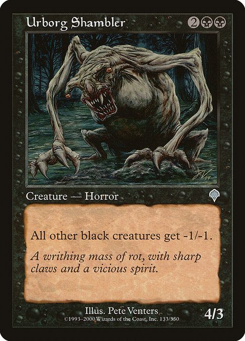 Invasion - 133 - Urborg Shambler - Uncommon - B - Foil (Front)
