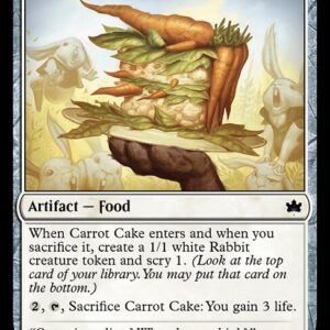Bloomburrow - 7 - Carrot Cake - Common - W - Non-foil (Front)