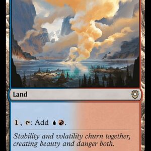 Bloomburrow Commander - 303 - Ferrous Lake - Rare - C - Non-foil (Front)