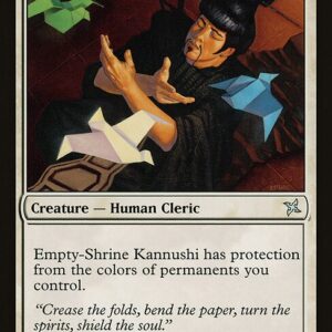 The List - BOK-2 - Empty-Shrine Kannushi - Uncommon - W - Non-foil (Front)