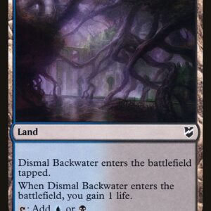 Commander 2018 - 244 - Dismal Backwater - Common - C - Non-foil (Front)