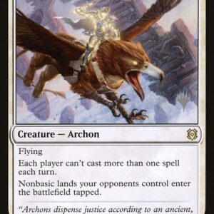 Zendikar Rising Promos - 4p - Archon of Emeria - Rare - W - Non-foil - Promo (Front)