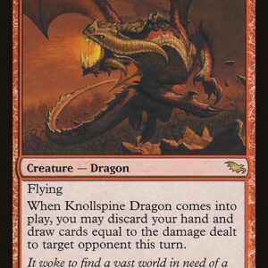The List - SHM-98 - Knollspine Dragon - Rare - R - Non-foil (Front)