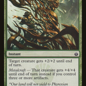 Mirrodin Besieged - 84 - Mirran Mettle - Common - G - Non-foil (Front)