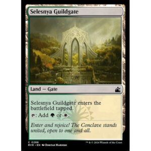 Ravnica Remastered - 286 - Selesnya Guildgate - Common - C - Non-foil (Front)