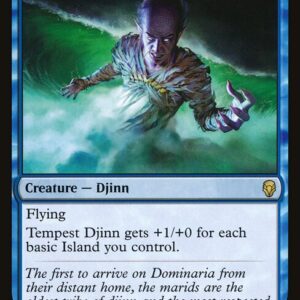The List - DOM-68 - Tempest Djinn - Rare - U - Non-foil (Front)