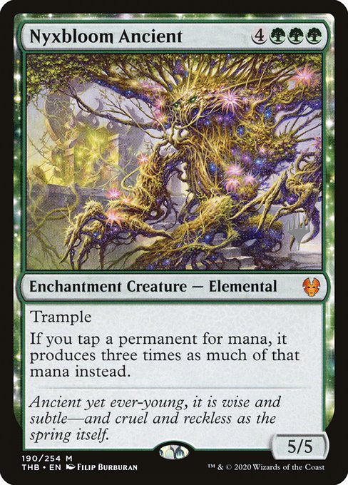 Theros Beyond Death Promos - 190p - Nyxbloom Ancient - Mythic - G - Foil - Promo (Front)