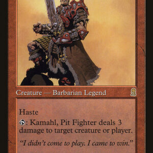 Odyssey - 198 - Kamahl, Pit Fighter - Rare - R - Non-foil (Front)