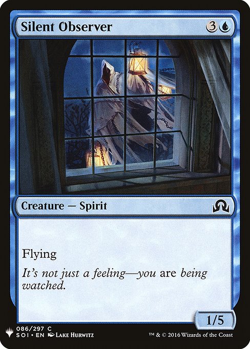 The List - SOI-86 - Silent Observer - Common - U - Non-foil (Front)
