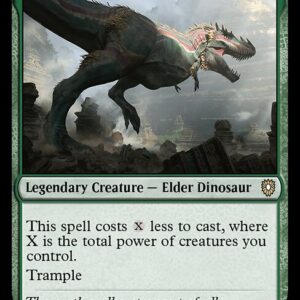 Bloomburrow Commander - 220 - Ghalta, Primal Hunger - Rare - G - Non-foil (Front)