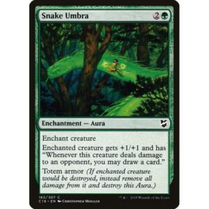 Commander 2018 - 162 - Snake Umbra - Common - G - Non-foil (Front)