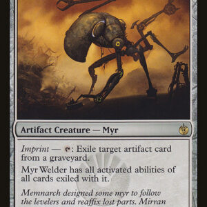 Mirrodin Besieged - 118 - Myr Welder - Rare - C - Foil (Front)
