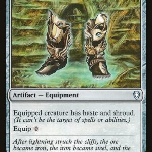 Commander Anthology Volume II - 196 - Lightning Greaves - Uncommon - C - Non-foil (Front)