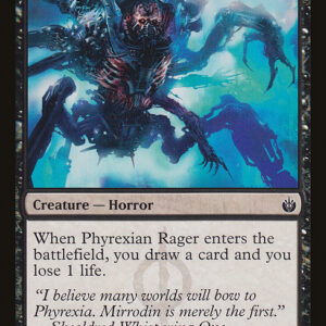 Mirrodin Besieged - 51 - Phyrexian Rager - Common - B - Non-foil (Front)