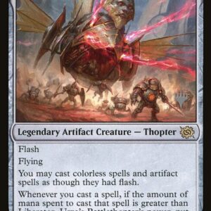 The Brothers' War Promos - 237p - Liberator, Urza's Battlethopter - Rare - C - Non-foil - Promo (Front)