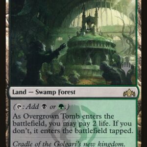 Guilds of Ravnica Promos - 253p - Overgrown Tomb - Rare - C - Non-foil - Promo (Front)