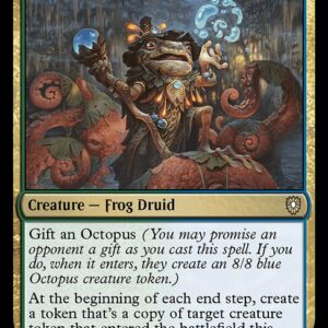 Bloomburrow Commander - 37 - Octomancer - Rare - UG - Non-foil (Front)