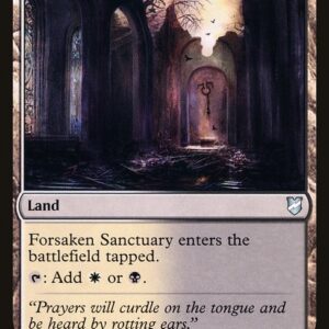 Commander 2018 - 247 - Forsaken Sanctuary - Uncommon - C - Non-foil (Front)
