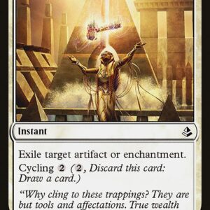 The List - AKH-13 - Forsake the Worldly - Common - W - Non-foil (Front)
