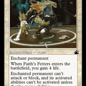 Ravnica Remastered - 307 - Faith's Fetters - Common - W - Non-foil (Front)