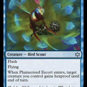 Bloomburrow - 65 - Plumecreed Escort - Uncommon - U - Foil (Front)