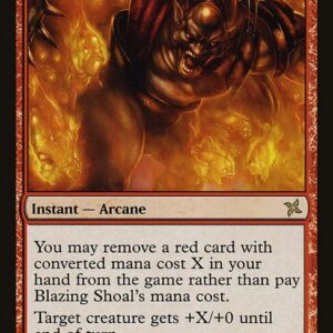 The List - BOK-96 - Blazing Shoal - Rare - R - Non-foil (Front)
