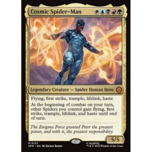 Marvel's Spider-Man - 127 - Cosmic Spider-Man - Mythic - Multi - Foil (Front)
