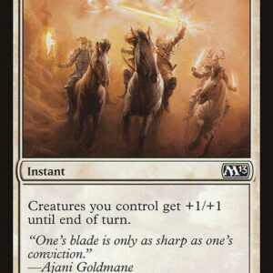 Magic 2013 - 15 - Glorious Charge - Common - W - Foil (Front)
