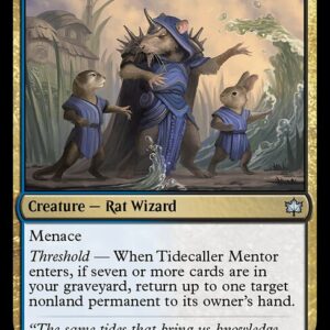 Bloomburrow - 236 - Tidecaller Mentor - Uncommon - UB - Non-foil (Front)