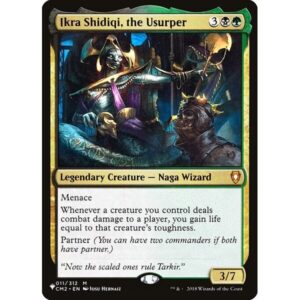 The List - CM2-11 - Ikra Shidiqi, the Usurper - Mythic - BG - Non-foil (Front)