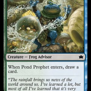 Bloomburrow - 229 - Pond Prophet - Common - UG - Non-foil (Front)