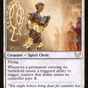 Strixhaven: School of Mages Promos - 33p - Strict Proctor - Rare - W - Non-foil - Promo (Front)