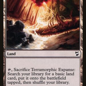 Commander 2018 - 286 - Terramorphic Expanse - Common - C - Non-foil (Front)