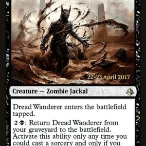Amonkhet Promos - 88s - Dread Wanderer - Rare - B - Foil - Datestamped Promo (Front)