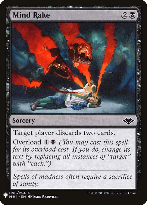 The List - MH1-96 - Mind Rake - Common - B - Non-foil (Front)
