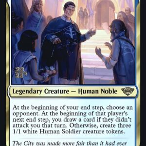 Tales of Middle-earth Promos - 202s - Faramir, Prince of Ithilien - Rare - WU - Foil - Datestamped Promo (Front)