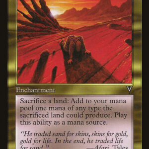 Visions - 137 - Squandered Resources - Rare - BG - Non-foil (Front)