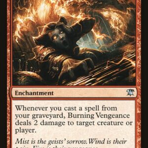 Innistrad - 133 - Burning Vengeance - Uncommon - R - Non-foil (Front)