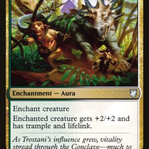 Commander 2018 - 192 - Unflinching Courage - Uncommon - WG - Non-foil (Front)