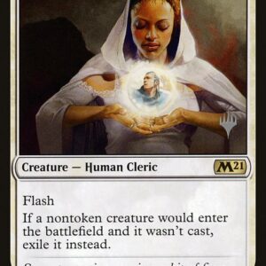 Core Set 2021 Promos - 13p - Containment Priest - Rare - W - Foil - Promo (Front)