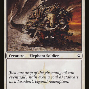 New Phyrexia - 14 - Loxodon Convert - Common - W - Non-foil (Front)
