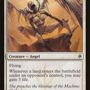 New Phyrexia - 23 - Shattered Angel - Uncommon - W - Non-foil (Front)