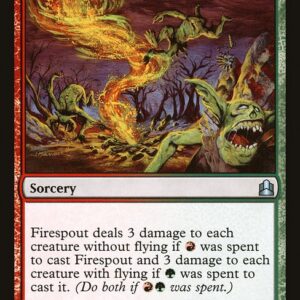 Commander 2011 - 199 - Firespout - Uncommon - RG - Non-foil (Front)