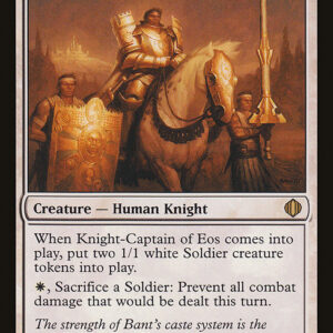 Shards of Alara - 17 - Knight-Captain of Eos - Rare - W - Non-foil (Front)